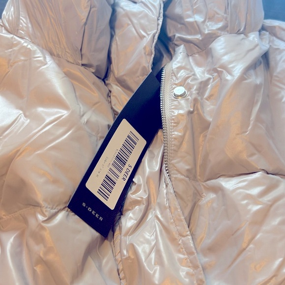 S-Deer gray goose feather bomber jacket - Picture 2 of 8